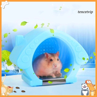 [Vip]Summer Pets Hamster Cage Nest Cooling House Room Sleeping Bed Cushion Cooler