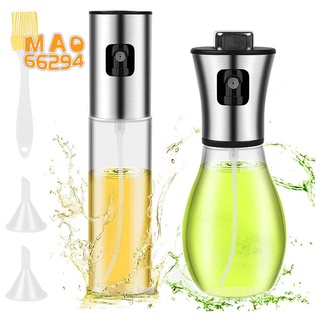 Oil Sprayer for Cooking,Olive Oil Sprayer, Oil Dispenser Mister with Extended Nozzle, Oil Spray Bottle Versatile 2 Pack