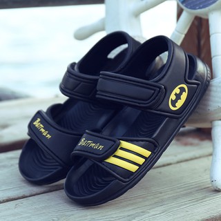 Verano De Los Niños De La Moda spiderman casual Deportes Sandalias Batman Capitán América/Niñas Lindos Zapatillas De Algodón