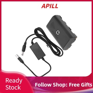Apill 5 ‐ 5.5V Cable De Unidad USB De Alimentación Móvil DC Acoplador NP F550 Batería Falsa Multiuso