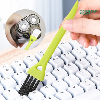countif cepillo de limpieza multifuncional ancho aplicabilidad de plástico mini práctico teclado de ordenador ranurado cepillo de polvo herramienta para oficina