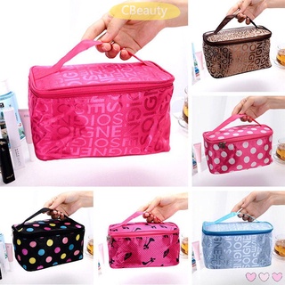 taza de cuero bolsa de maquillaje impermeable de almacenamiento bolsa de lavado organizador de cosméticos bolsa de belleza portátil de la moda de viaje