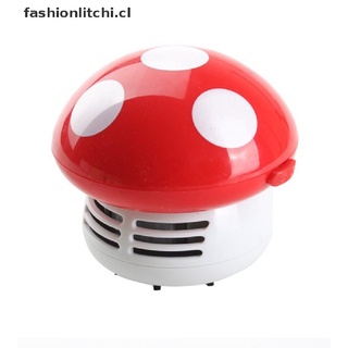 【litchi】 Portable Mini Mushroom Corner Desk Table Dust Vacuum Cleaner Sweeper Functional 【CL】