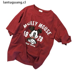 lantuguang: jersey de impresión de dibujos animados de disney mickey mouse, top gráfico, camisetas, parejas, coincidencia [cl] (3)
