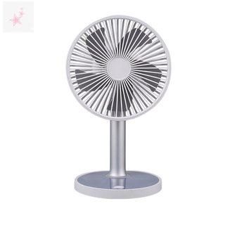 Portable Desktop Fan Air Circulation Fan Personal Cooling Fan USB Recharge Small Air Cooler for Office Household (Green)