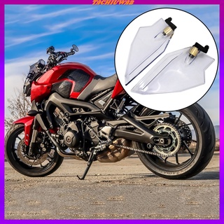 [Tachiuwa2] motocicleta superior Deflector accesorios piezas Trim para Honda F6B GL1800 transparente