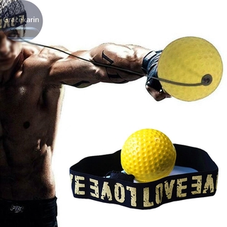 mma boxeo reflex velocidad punch bola con diadema gimnasio muay thai boxer accesorios