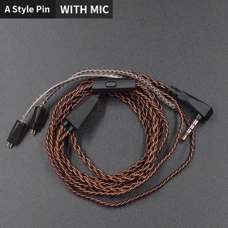 KZ ZS10 ZST EDX ZSNPRO In Ear Cable de auriculares OFC Twisted Cable de actualización KZ 2pin Cable (9)