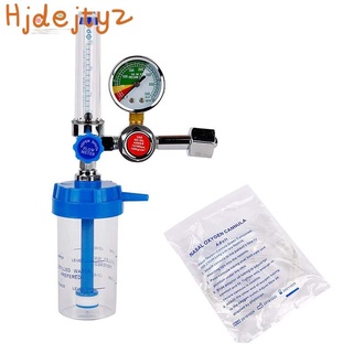 regulador de presión de oxígeno inhalador medidor de presión reducir vae g5/8 pulgadas medidor de flujo amortiguador tipo boya inhalador