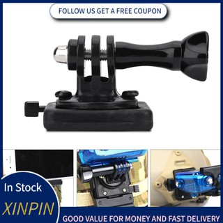 [xinp] base fija videocámara gopro cámara para soporte adaptador de montaje casco