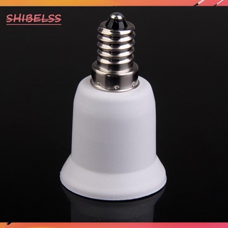 Shibelss LED halógeno luz Base lámpara E14 a E27 bombillas zócalo