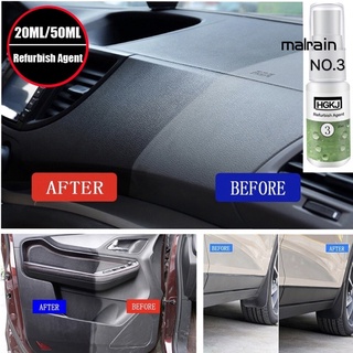 MR- 20ml/50ml Car Interior Leather Seat Plastic Repair Cleaning Refurbishing Cleaner