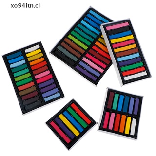 【xo94itn】 Hair Color Chalk Temporary Hair Dye Washable Pen Pastels Salon Washable Pastels [CL]