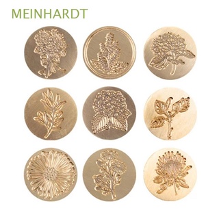 MEINHARDT Retro Sealing Stamps Invitation Card Stamp Head Seal Stamp Gift Cards Office Supplies Special for Decorative Stamp School Supplies Wedding Invitation Plant Sealing Wax