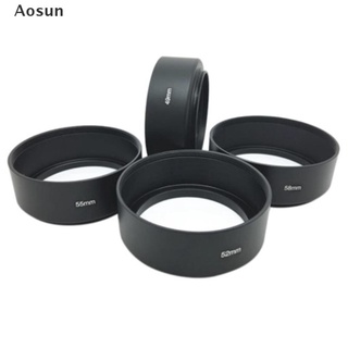 [Aosun] 1pc long Metal LENS HOOD for Canon Nikon Sony for Olympus Pentax camera lens .