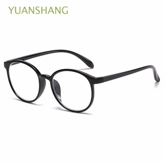 Yuanshang lentes para mujer con marco ovalado/estampado Leopardo/Anti luz Azul