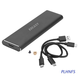 PLHNFS PCIe to USB3.1 M.2 NVME External Mobile Hard Disk Enclosure HDD Case Box Adapter for 2230/2242/2260/2280 SSD (1)