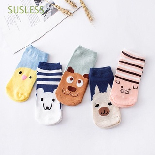 SUSLESS Soft Cotton Women Cartoon 3D Animal Ankle Socks Low Cut Cute Comfortable Lovely Warm Sock/Multicolor