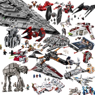[BMZ] LEGO Millennium Imperial Tie Fighter Star Bloques De Construcción Compatibles Juguetes Niños Para Guerras Halcón Ladrillos Regalo