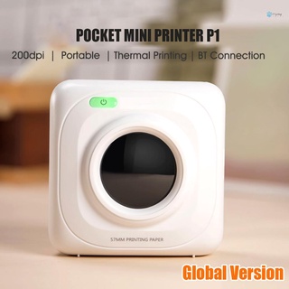 HOT Versión Global PAPERANG Pocket Mini Impresora P1 BT4.0 Conexión De Teléfono Inalámbrica Térmica Compatible Con Android iOS (5)