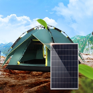 30w 12v panel solar cargador de batería con controlador 40a caravana barco campamento casa (3)