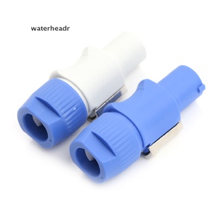 （waterheadr） New white/blue connector NAC3FCA PowerCon 20A AC Cable On Sale (7)