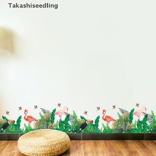 Takashiseedling/flamingo leaf Mariposa Pegatina De Pared De Fondo diy Arte mural Decoración Del Hogar Productos Populares (3)