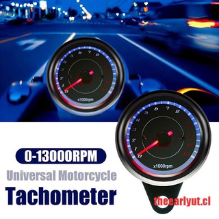 (yut*HOT) retroiluminación LED 13000 RPM tacómetro Scooter Tacho medidor velocímetro de motocicleta