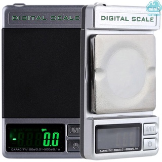 [e0824]Mini Báscula Digital de bolsillo de 500 g/g 100g/g de doble precisión para pesaje