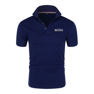 Yes Boss Polo camisa de Golf Casual ropa deportiva de manga corta cuello Polo camisa de verano de alta calidad solapa tenis Polo