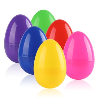 12 huevos de pascua coloridos para niños hechos a mano diy plástico cáscara de huevo (3)