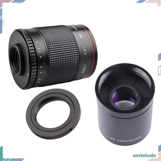 500mm f/8.0 Telephoto Mirror Lens 2X Teleconverter T Mount Adapter for Nikon (2)