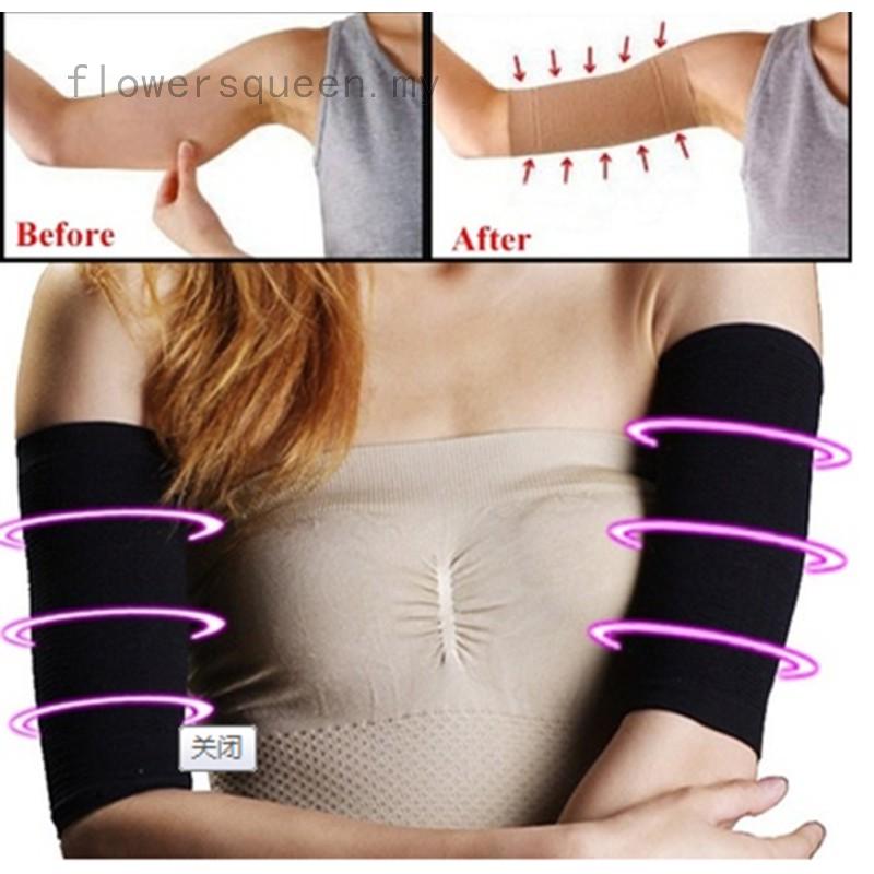 mujeres pérdida de peso calorías off fat buster brazo shaper slimmer wrap cinturón