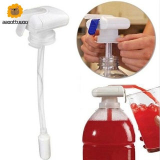 Portátil prensado a mano automático jugo bebida paja mágica grifo eléctrico a prueba de derrames dispensador de bebidas de agua sin botella (1)