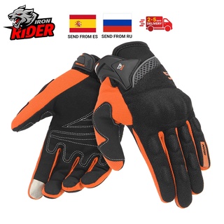guantes de motocicleta de verano hombres mujeres pantalla táctil transpirable motobike montar moto equipo protector nueva motocross guantes