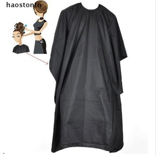 [haostontn] Funda De salón De peluquería para adultos con cubierta negra unisex (Haostontn)