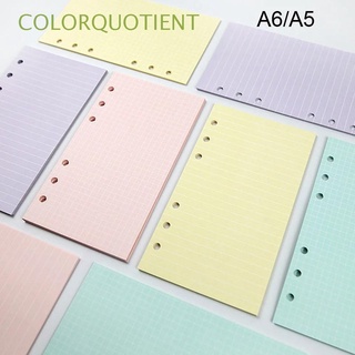 Hojas De Papel De colorcuatient Agenda Semanal/A5/A6/40 hojas Para cuaderno (1)