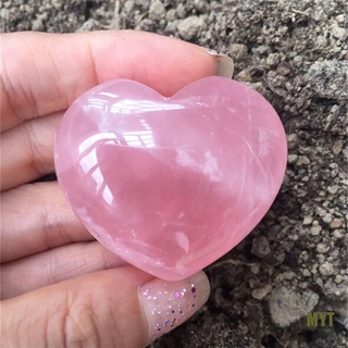 Wew 1 pza nueva colección De cuarzo Natural con forma De corazón/Cristal Rosa/piedras Preciosas/dorado Para colección Mar