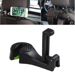 soporte de coche auto reposacabezas de coche asiento trasero gancho colgador teléfono celular soporte clip herramienta móvil teléfono celular soporte soporte (1)