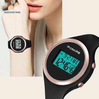 Reloj De pulsera Digital con alarma a prueba De agua para mujer