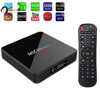Mx10 Pro Android Tv Box 4k 4gb Rk3328 32gb Usb 3.0 Wifi Hd Quad Core