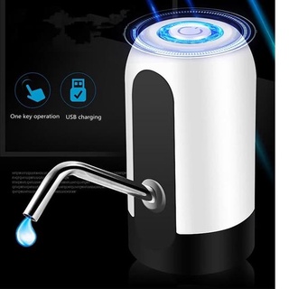 Bomba LED eléctrica galón/no LED USB recargable automática bomba de agua potable EF7 dispensador