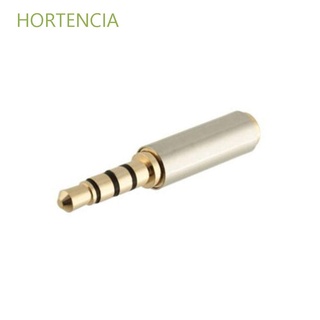 HORTENCIA New Adapter 2.5mm Male To 3.5mm Female Headphone Converter Audio Stereo Practical Tool MIC/Multicolor