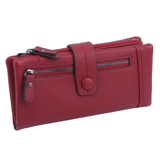 cartera de gran capacidad para mujer, bolso de embrague, bolso de mano, botón (7)