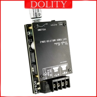 [brdoulity] 2x50w Placa Amplificador Digital con doble canal Para altavoz De Sistema De sonido