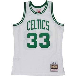 Mitchell & Ness Boston Celtics Larry Bird 1985 Home Swingman Jersey