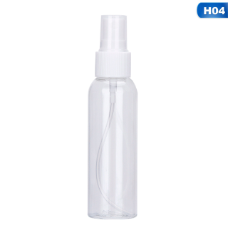 Botella de Spray vacía transparente de 30 ml/40 ml/50 ml/60 ml/100 ml para uso en viaje (8)