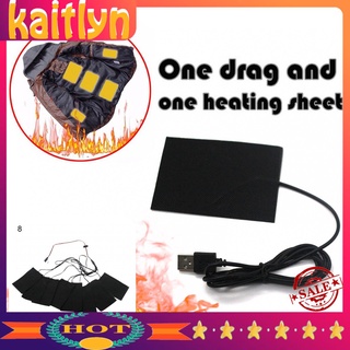 kaitlyn - almohadilla de calefacción eléctrica resistente al desgaste, a prueba de golpes, almohadilla de calentador de ropa conveniente para exteriores