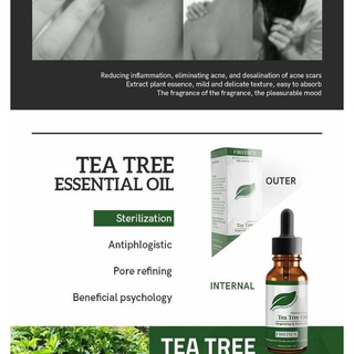 10ml Tea tree essential oil Massage oilsMasaje corporal esencial de aceite de árbol de té para hombres y mujeres Iqhk (7)