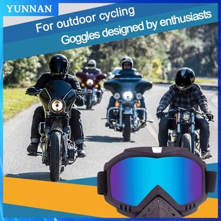 (fashionboy) gafas de motocicleta a prueba de viento al aire libre off-road esquí ciclismo motocross gafas